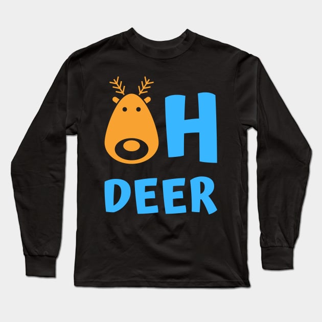 Oh Deer Long Sleeve T-Shirt by Rusty-Gate98